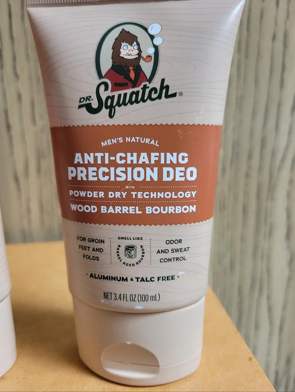 DR SQUATCH WOOD BARREL BOURBON Easy Glide Shave Butter & Anti-Chafing Deodorant